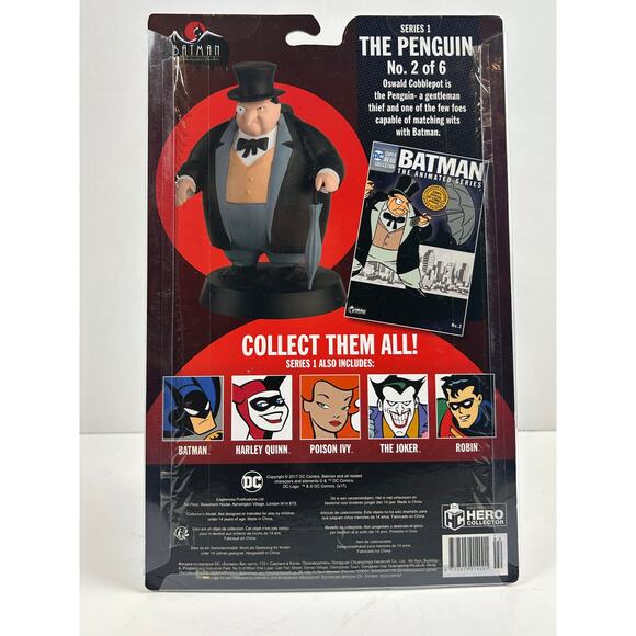 Eaglemoss Batman The Animated Series “The Penguin” #2/6 Figurine Sealed New - Picture 4 of 8